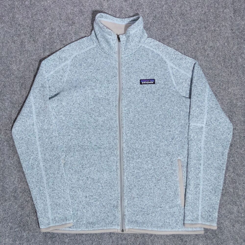 Patagonia Better Sweater Jacket Women's Medium Hawthorne Blue Full Zip Fleece
